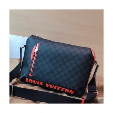 Louis Vuitton Messenger Shoulder Bag,37cm - 루이비통 남성용 메신저 숄더백 N42416,LOUB0476 ,37cm,블랙
