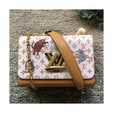 Louis Viutton Twist Chain Shouder Bag ,23cm - 루이비통 트위스트 체인 숄더백 M44408,LOUB0463 ,23cm,화이트