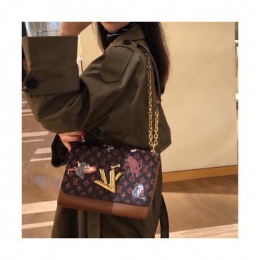 Louis Viutton Twist Chain Shouder Bag ,23cm - 루이비통 트위스트 체인 숄더백 M44408,LOUB0464 ,23cm,블랙