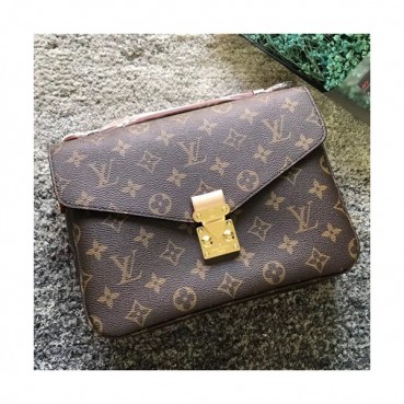 Louis Vuitton Pochette Metis MonogramTote Shoulder Bag,25cm - 루이비통 포쉐트 메티스 모노그램 토트 숄더백 M40780,LOUB0443,25cm,브라운