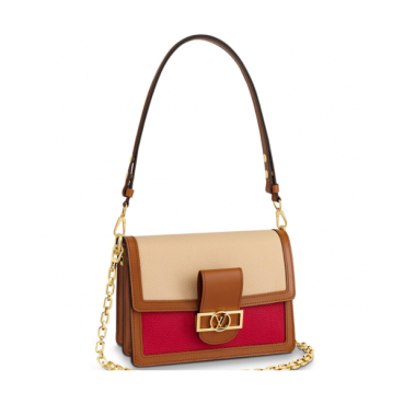 Louis Vuitton Dauphine Shoulder Bag,20/25cm - 루이비통 다프네 여성용 숄더백,M44391,LOUB0428 ,20/25cm,베이지+레드