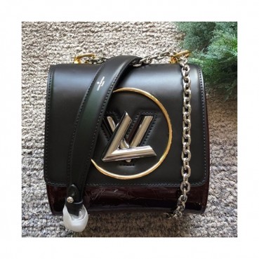 Louis Vuitton Pochette Twist Chain Shoulder Bag,19.5cm - 루이비통 포쉐트 트위스트 체인 숄더백 M90366,LOUB0400 ,19.5cm,다크와인