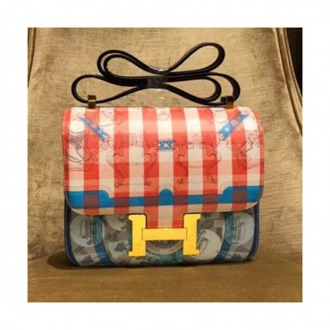 Hermes Constance Epsom Leather Shoulder Bag,24cm - 에르메스 콘스탄스 엡송 레더 여성용 숄더백 HERB0494, 24cm,레드