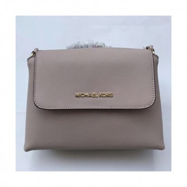 Michael Kors Leather Chain Shoulder Bag,23cm - 마이클 코어스 레더 체인 숄더백 MKB0232,23cm,베이지핑크