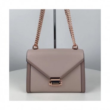 Michael Kors 2018 Leather Whitney Chain Shoulder Bag, 24CM - 마이클 코어스 2018 레더 위트니 체인 숄더백 ,MKB0227, 24CM,핑크