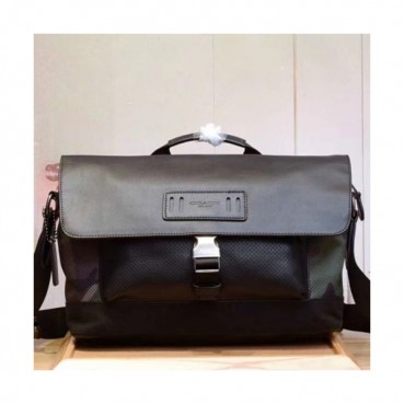 Coach Leather Tote Shoulder Bag,33cm - 코치 레더 남성용 토트 숄더백 29024,COAB0144,33cm,블랙