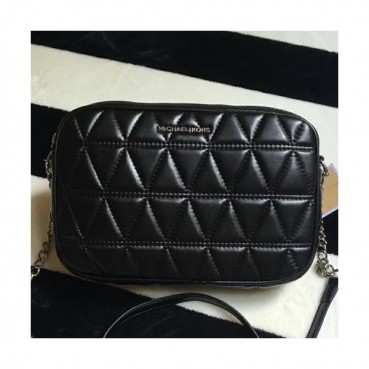 Michael Kors Leather Camera Shoulder Bag,23cm - 마이클 코어스 레더 카메라 숄더백 MKB0187,23cm,블랙