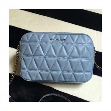 Michael Kors Leather Camera Shoulder Bag,23cm - 마이클 코어스 레더 카메라 숄더백 MKB0185,23cm,스카이블루