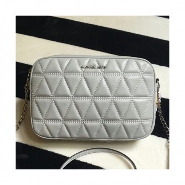 Michael Kors Leather Camera Shoulder Bag,23cm - 마이클 코어스 레더 카메라 숄더백 MKB0184,23cm,그레이