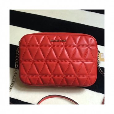 Michael Kors Leather Camera Shoulder Bag,23cm - 마이클 코어스 레더 카메라 숄더백 MKB0182,23cm,레드