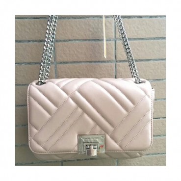 Michael Kors 2018 Leather Chain Shoulder Bag,26cm - 마이클 코어스 2018 레더 체인 숄더백 MKB0151,26cm,핑크