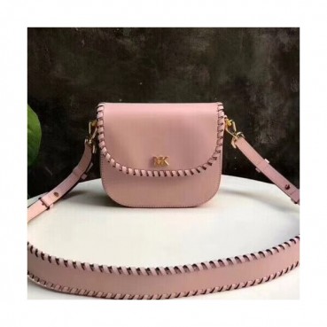 Michael Kors Leather Shoulder Bag,20cm - 마이클 코어스 레더 숄더백 MKB0137,20cm,핑크