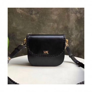 Michael Kors Leather Shoulder Bag,20cm - 마이클 코어스 레더 숄더백 MKB0133,20cm,블랙