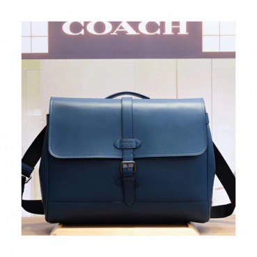 Coach Leather Hudson Messenger Shoulder Bag,39cm - 코치 레더 남성용 허드슨 메신저 숄더백 23204,COAB0053,39cm,블루