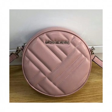 Michael Kors Leather Vivianne Shoulder Bag, 17CM - 마이클 코어스 레더 비비안 숄더백,MKB0105, 17CM,핑크