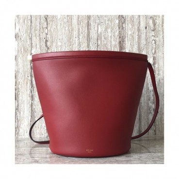 Celine Leather Cabas Sangle Bucket Shoulder Bag,32CM - 셀린느 레더 카바스 상글 버킷 숄더백 ,66301