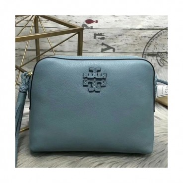Tory Burch Leather Taylor Camera Shoulder Bag,21cm - 토리버치 레더 테일러 카메라 숄더백 TBB0151,21cm,3색(블루,브라운,블랙)