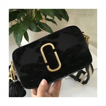 Mark Jacobs Leather Women Shoulder Bag,19cm - 마크제이콥스 레더 여성용 숄더백,MJB0022 ,19cm,블랙