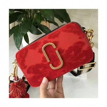 Mark Jacobs Leather Women Shoulder Bag,19cm - 마크제이콥스 레더 여성용 숄더백,MJB0021 ,19cm,레드