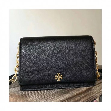 Tory Burch Leather Black Shoulder Bag,21cm - 토리버치 레더 블랙 숄더백 TBB0117,21cm