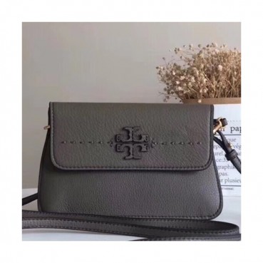Tory Burch Leather Gray Shoulder Bag,20cm - 토리버치 레더 그레이 숄더백 TBB0081,20cm