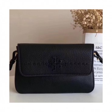 Tory Burch Leather Black Shoulder Bag,20cm - 토리버치 레더 블랙 숄더백 TBB0080,20cm