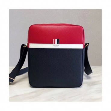 Thom Browne Tricolor Camera Shoulder Bag ,24cm - 톰브라운 트리컬러 카메라 숄더백 THOB0005,24cm,레드+네이비