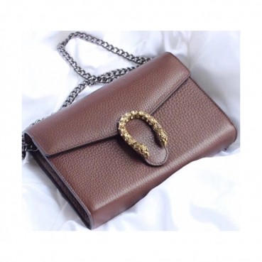 Gucci Dionysus Chain Shoulder Bag,20CM - 구찌 디오니소스 체인 숄더백 GUB0145,20cm,브라운