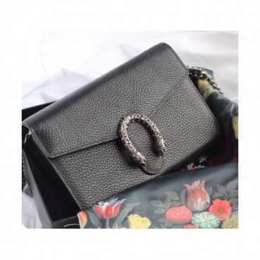 Gucci Dionysus Chain Shoulder Bag,20CM - 구찌 디오니소스 체인 숄더백 GUB0143,20cm,블랙
