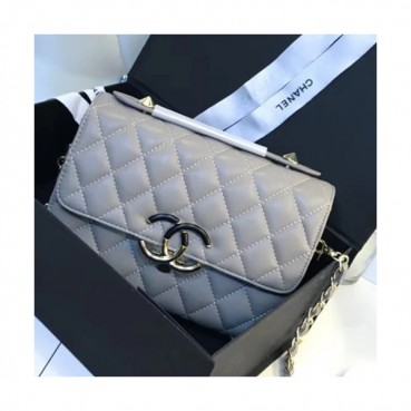 Chanel 2018 Cruise Chain Flap Shoulder Bag ,22CM - 샤넬 2018 크루즈 플랩 숄더백 CHAB0528,22CM,그레이