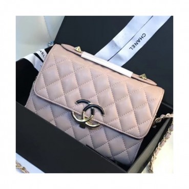 Chanel 2018 Cruise Chain Flap Shoulder Bag ,22CM - 샤넬 2018 크루즈 플랩 숄더백 CHAB0524,22CM,핑크