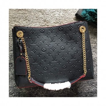 Louis Viutton Monogram Chain Tote Shouder Bag ,37cm - 루이비통 모노그램 체인 토트 숄더백 LOUB0378,37cm,네이비