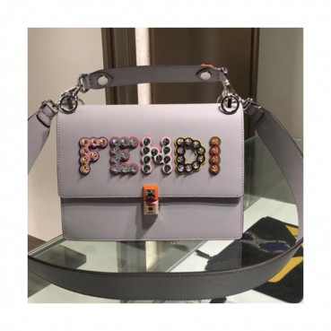 Fendi Kan I Strap Tote Shoulder Bag ,25CM - 펜디 칸아이 스트랩 토트 숄더백  FENB0024,25CM,그레이