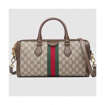 Gucci Ophidia Women Medium Top Handle Shoulder Bag ,32CM - 구찌 오피디아 미듐 여성용 탑 핸들 숄더백 , ,GUB0116 ,32CM,브라운