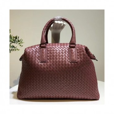 Bottega Veneta Leather Pink Women Tote Shoulder Bag,40cm - 보테가 베네타 레더 핑크 여성용 토트 숄더백 8306