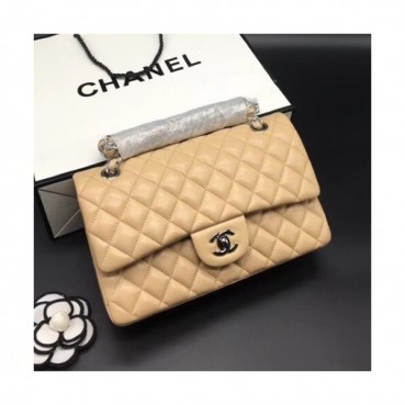 Chanel Women Leather Chain Shoulder Bag ,25CM - 샤넬 여성용 레더  체인 숄더백 1112 