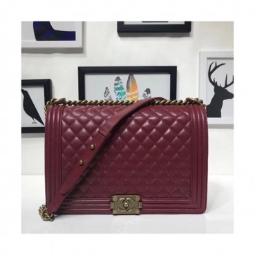 Chanel Leboy Leather Chain Shoulder Bag  ,30CM - 샤넬 르보이 레더 체인 숄더백  67087 