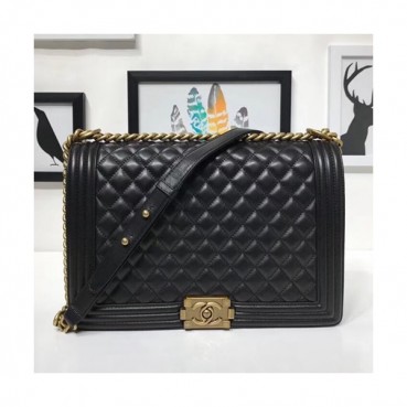 Chanel Leboy Leather Chain Shoulder Bag  ,30CM - 샤넬 르보이 레더 체인 숄더백  67087 