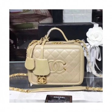 Chanel Women Leather Tote Shoulder Bag ,21CM - 샤넬 여성용 레더 토트 숄더백,CHAB0462,21CM,옐로우골드