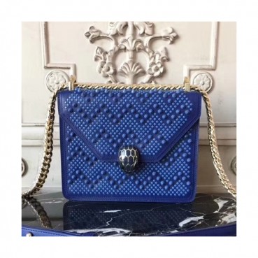 Bvlgari Serpenti Nicholas Kirkwood Shoulder Bag,20CM - 불가리 세르펜티 니콜라스 커크우드 숄더백,BVLB0013,20cm,블루