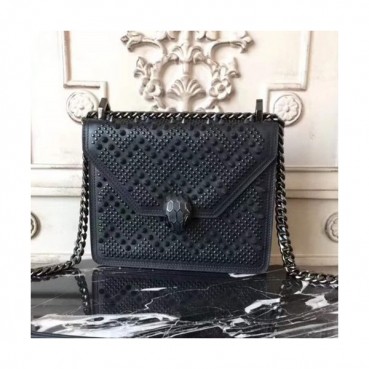 Bvlgari Serpenti Nicholas Kirkwood Shoulder Bag,20CM - 불가리 세르펜티 니콜라스 커크우드 숄더백,BVLB0012,20cm,블랙