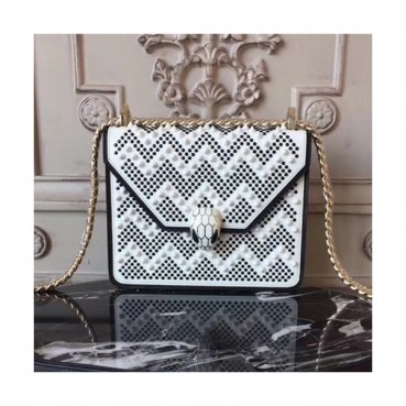 Bvlgari Serpenti Nicholas Kirkwood Shoulder Bag,20CM - 불가리 세르펜티 니콜라스 커크우드 숄더백,BVLB0011,20cm,화이트