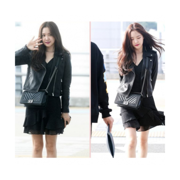 Chanel Leboy Leather Chain Shoulder Bag ,25CM - 샤넬 르보이 레더 체인 숄더백  67086 