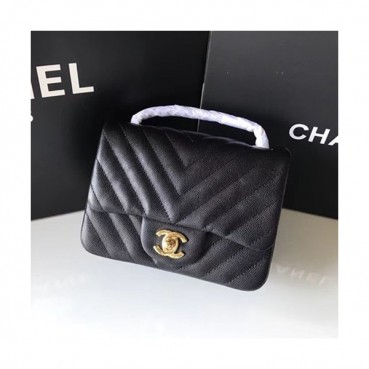Chanel Women Chain Leather Shoulder Bag,17CM - 샤넬 여성용 체인 레더 숄더백1115 