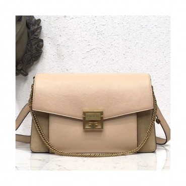 Givenchy Leather and Suede GV3 Shoulder Bag,16/21/29CM - 지방시 레더 앤 스웨이드 GV3 숄더백,GVB0004,16/21/29CM,베이지