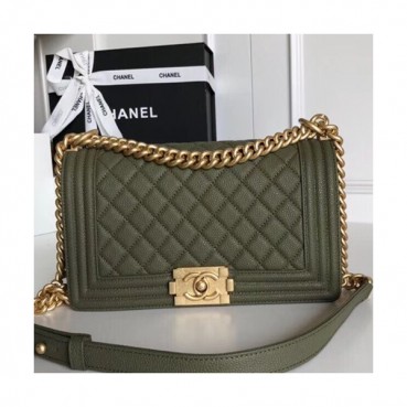 Chanel Leboy Leather Chain Shoulder Bag  ,25CM - 샤넬 르보이 레더 체인 숄더백  67086 