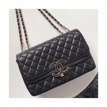 Chanel 2018 Chain Shoulder Bag,26CM - 샤넬 2018 체인 숄더백  CHAB0341,26CM,블랙