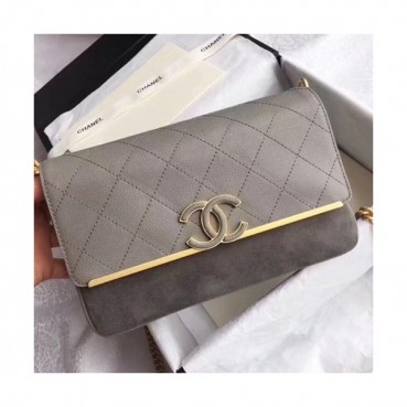 Chanel 2018 Women Shoulder Bag,23CM - 샤넬 2018 여성용 숄더백  CHAB0325,23CM,그레이