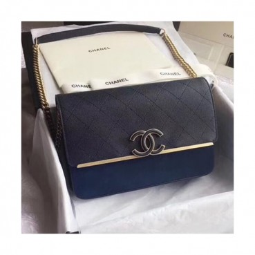 Chanel 2018 Women Shoulder Bag,23CM - 샤넬 2018 여성용 숄더백  CHAB0323,23CM,네이비