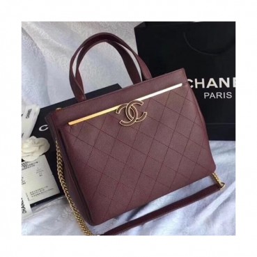 Chanel 2018/2019 Shoulder Bag,26CM - 샤넬 2018/2019 숄더백  CHAB0320,26CM,와인